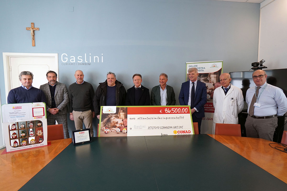 Conad donazione Gaslini
